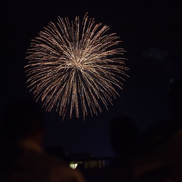 Larkhall Athletic Fireworks Display